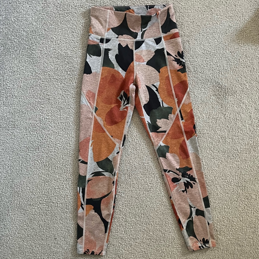 Joy Lab; Floral Print Activewear Two-Piece Set - image 8